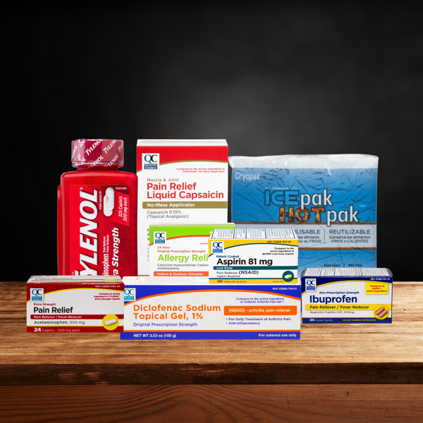 10 DIFFERENT TYPES OF PAIN RELIEF MEDICATIONS