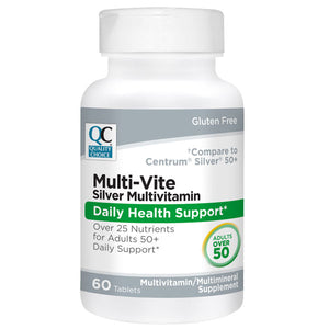 QC MULTI-VITE 50 & OVER TABLETS, DAILY HEART SUPPORT (60 Tablets )
