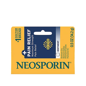 Neosporin Plus Pain Relief, Maximum Strength Antibiotic Ointment 0.5 oz 14.2g