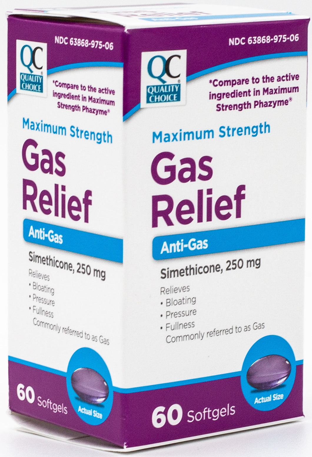 Gas Relief Max Strength Softgels (60 ct)