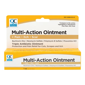 Triple Antibiotic Ointment Pain, Itch & Scar (1 oz)