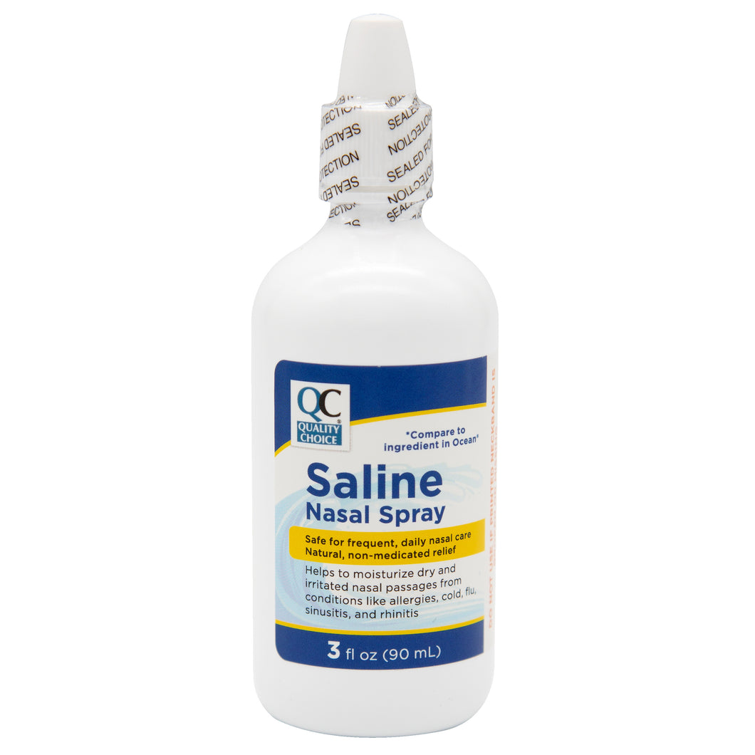 Saline Nasal Relief Spray (3 oz)