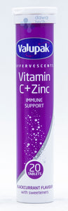 Valupak Immune Support Effervescent 20 Tabs
