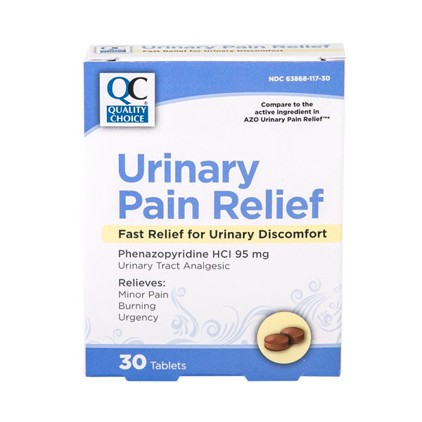 QC URINARY PAIN RELIEF  (30 Tablets)