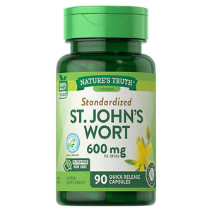 NATURES TRUTH ST. JOHNS WORT 600mg (90 Quick Release Capsules)
