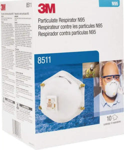 3M PARTICULATE RESPIRATOR N95 8511 (10 Pack)