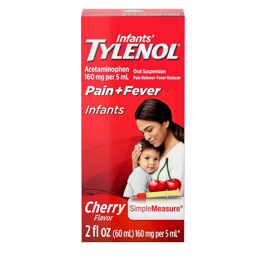 INFANT'S TYLENOL PAIN+FEVER, CHERRY (60ml)