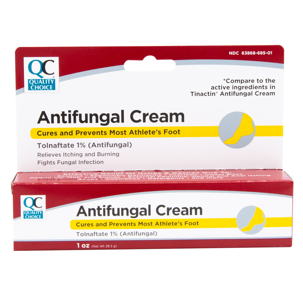 QC ANTIFUNGAL CREAM, TOLNAFTATE 1% (TINACTIN) (28g)