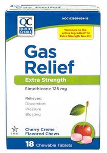 QC EXTRA STRENGTH GAS RELIEF (GAS X) (18 Chewable Tablet)