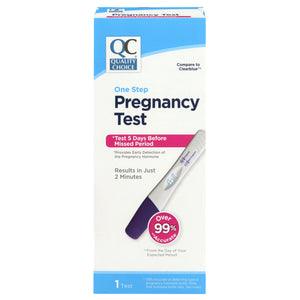 QC ONE STEP PREGNANCY TEST (1 TEST)