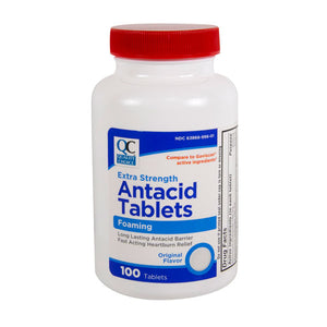 HEARTBURN ANTACID X/S 100 CHEWABLE TABLETS