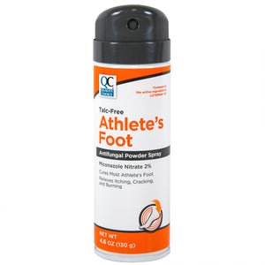QC TALC FREE ATHLETE'S FOOT, ANTIFUNGAL POWDER SPRAY (LOTRIMIN)  (LOTRIMIN AF)(130g)