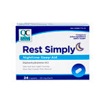 QC REST SIMPLY NIGHT TIME SLEEP AID ( SIMPLY SLEEP ) (24 Caplets)