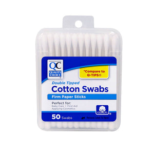 DOUBLE TIPPED COTTON SWABS