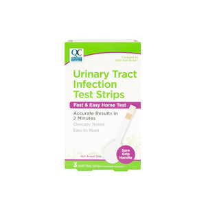 QC URINARY TRACT INFECTION STRIPS (3 Self Test Strips)