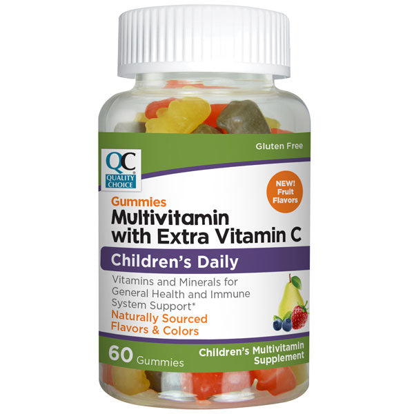 QC GUMMIES CHILDREN'S DAILY MULTIVITAMIN (60 Gummies)