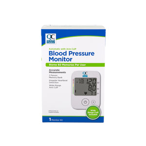 QC BLOOD PRESSURE MONITOR, AUTOMATIC WITH ARM CUFF (1 MONITOR KIT)