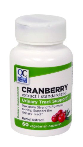 QC CRANBERRY EXTRACT STANDARDISED (60 Vegetarian Tablets)
