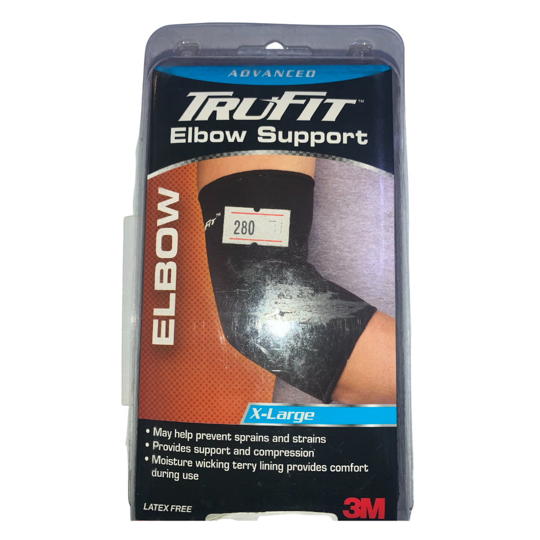 TRUFIT ELBOW SUPPORT, EXTRA LARGE, LATEX FREE - 3m