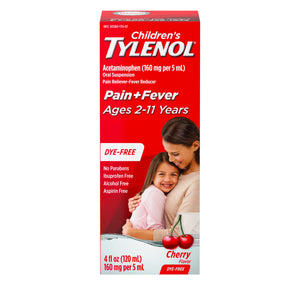 CHILDREN'S TYLENOL PAIN + FEVER,  2 - 11 YEARS (4 FL OZ )